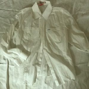 White button down shirt